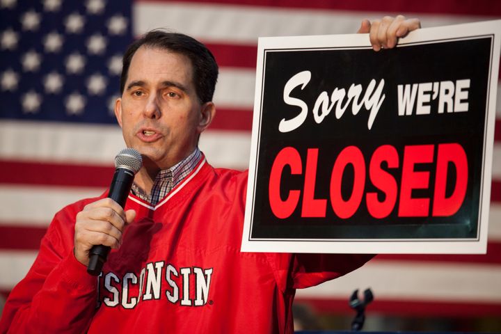 Scott Walker's days as the union-busting governor of Wisconsin may be over, but the effects of his efforts will linger.