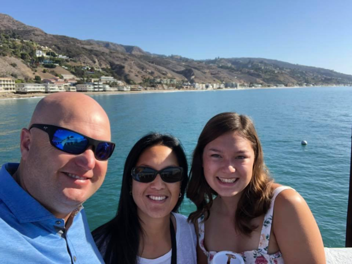 Alaina Housley, right, in an undated photo on Facebook. Housley was among those killed at a shooting in Thousand Oaks, Califo