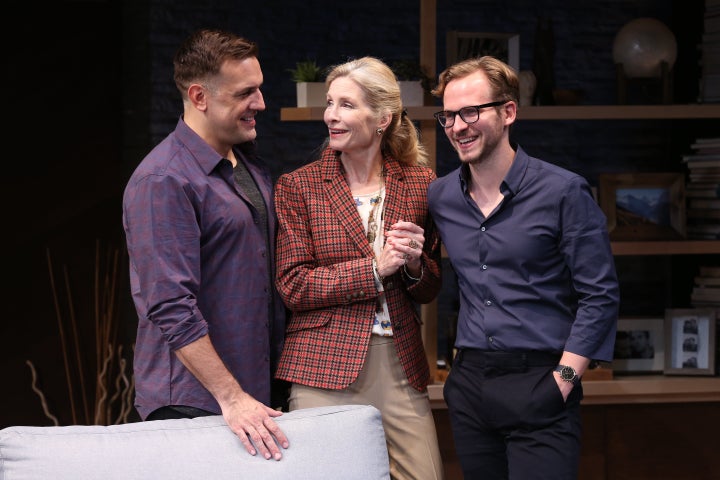 Anna Holbrook (center) plays Lydia, Daniel's doting but co-dependent mother, in "Daniel's Husband."