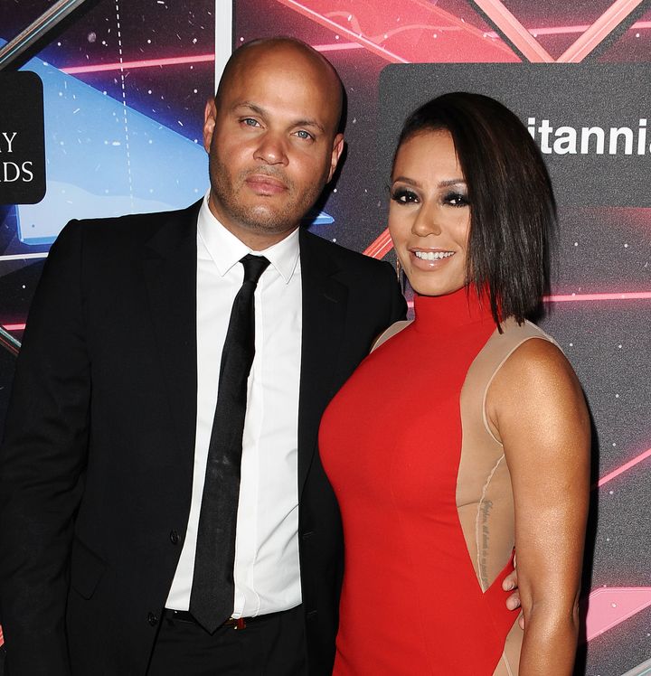 Stephen Belafonte and Mel B during their marriage in 2015
