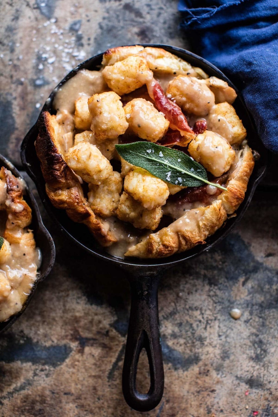 One Pot Creamy Turkey and Potato Dumplings. - Half Baked Harvest