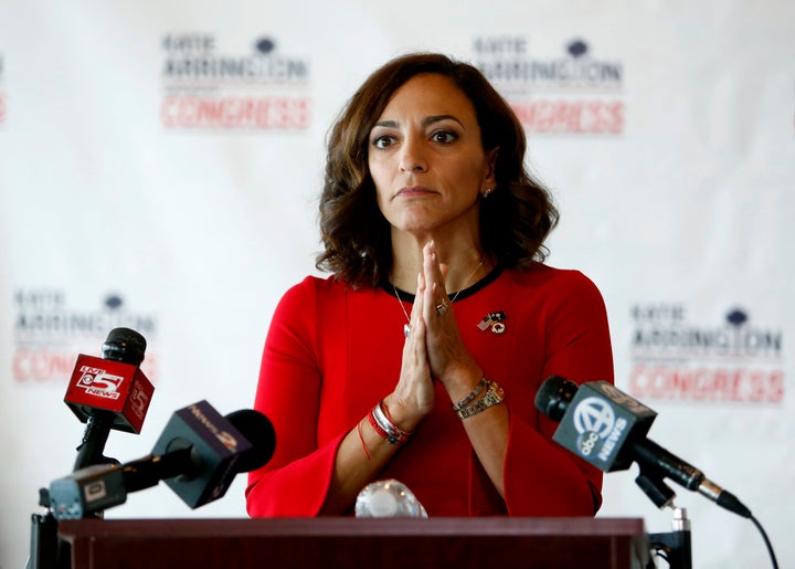 Republican Katie Arrington defeated Rep. Mark Sanford (R-S.C.) in a June primary only to lose to Cunningham in the general election.