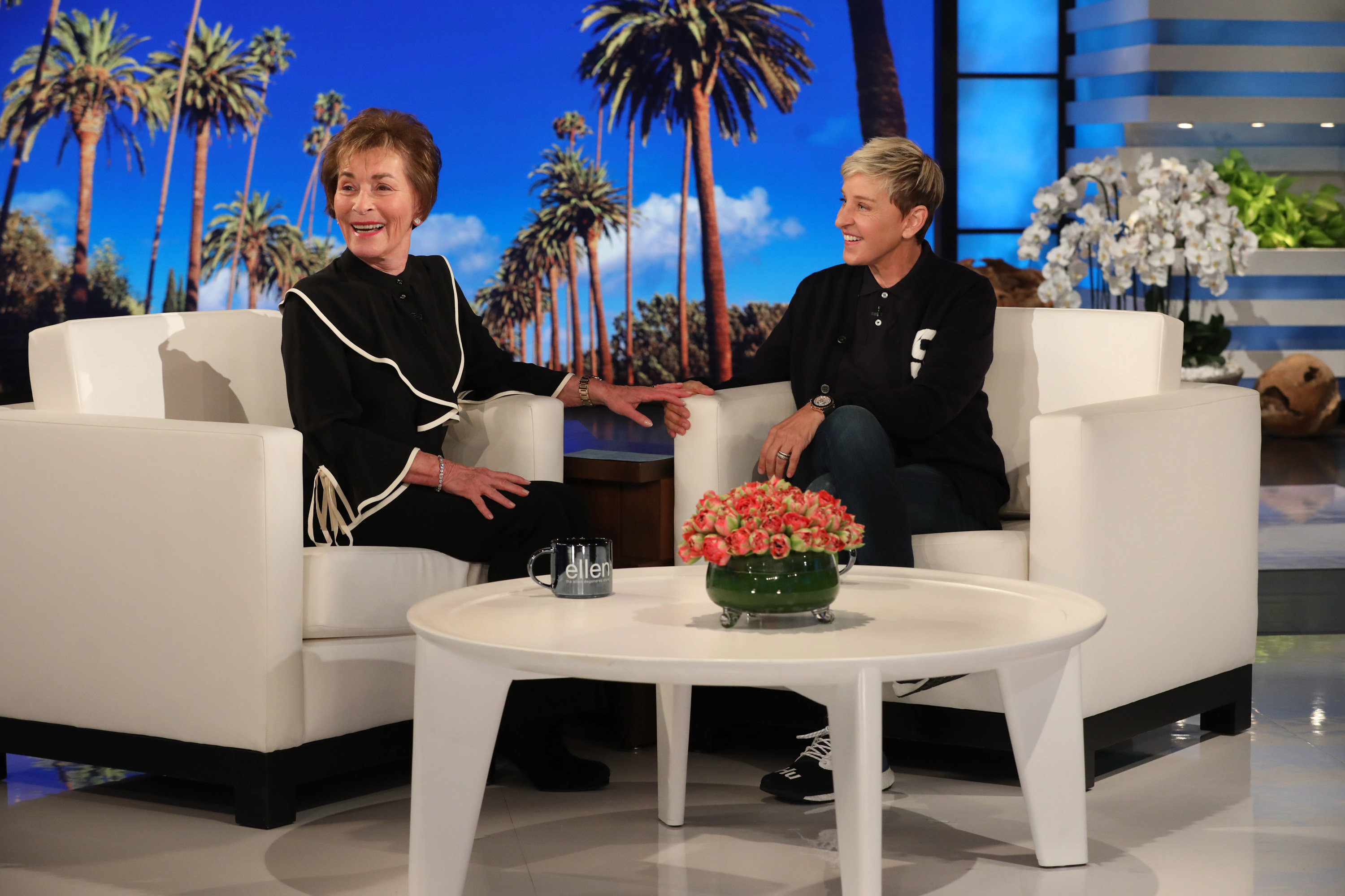 Judge Judy Tells Ellen DeGeneres She Won't Be Retiring Any Time Soon