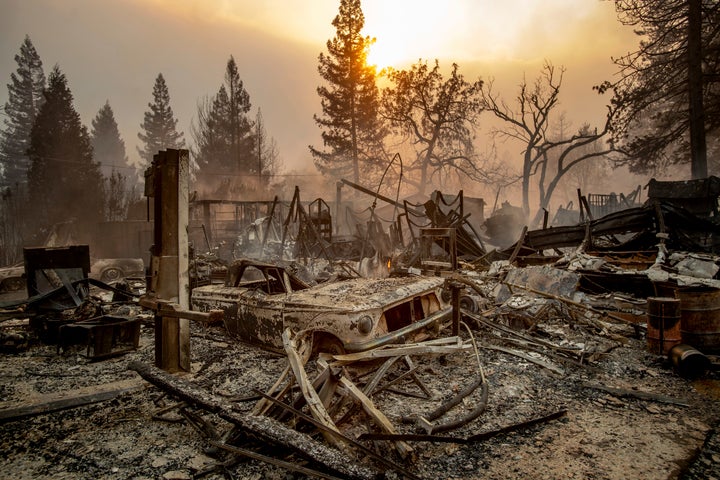 Five people have been reported dead from the Camp fire.