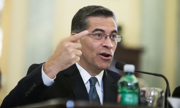 Climate litigation advocates looking to increase the number of states suing big oil are appealing to California Attorney General Xavier Becerra.