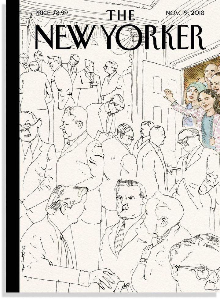 Artist Barry Blitt was inspired by the wave of women entering Congress in 2019.