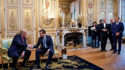 Τραμπ- Μακρόν έλυσαν την παρεξήγηση και είναι πιο κοντά απ' ό,τι φαίνεται