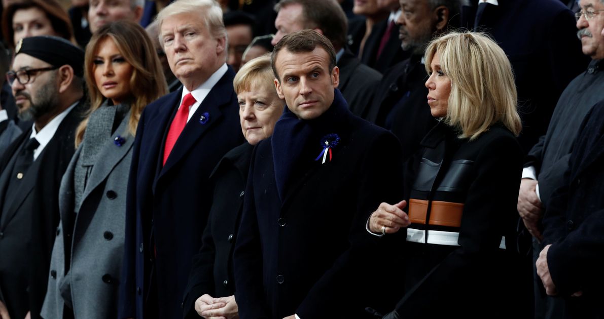 World Leaders Gather In Paris For The 100-Year Anniversary Of WWI Ending