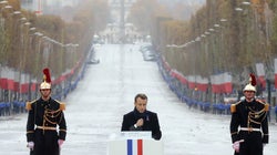 Μαθήματα ιστορίας από Μακρόν σε Τραμπ στην εκδήλωση για τα 100 χρόνια από τη λήξη του Α' Παγκοσμίου Πολέμου