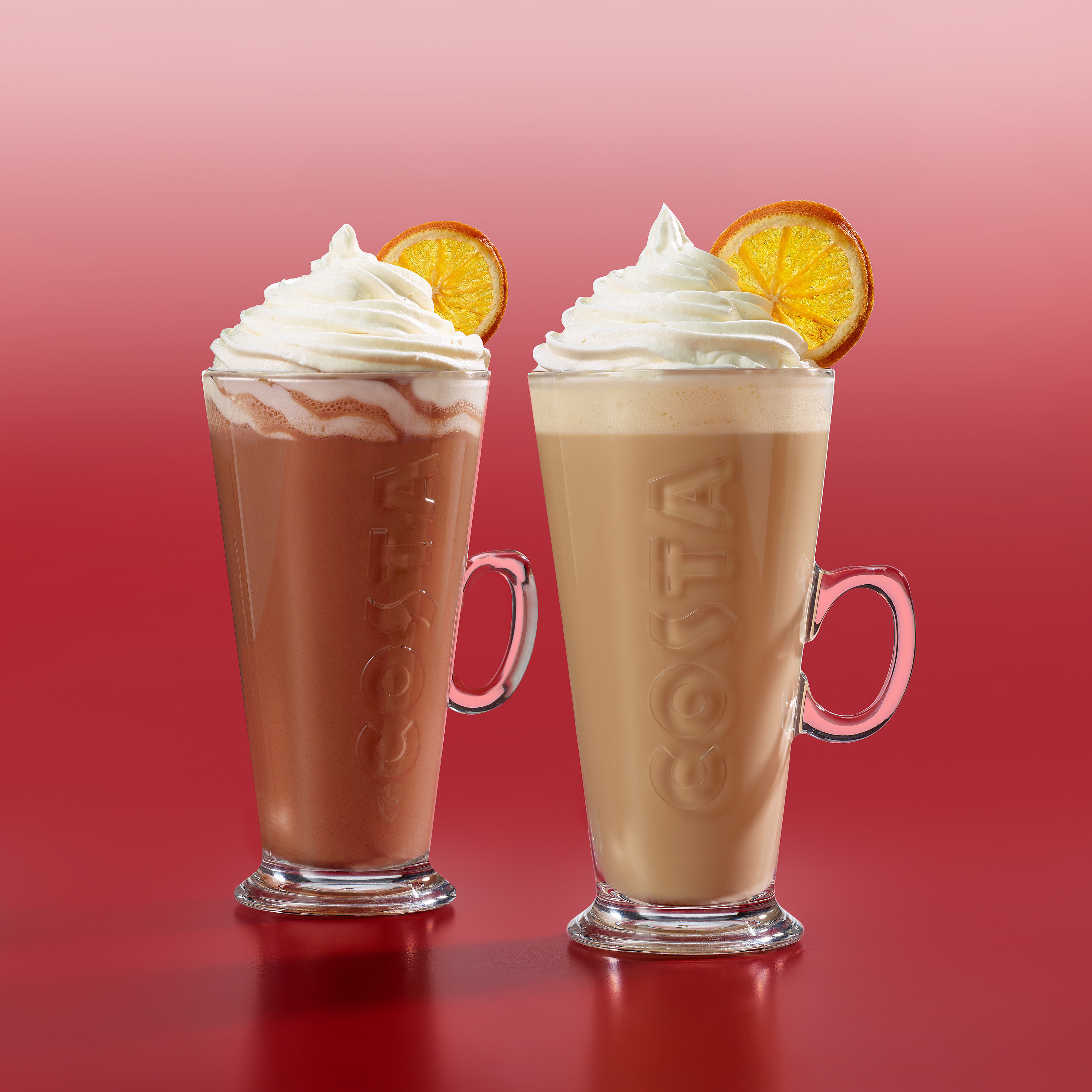 costa hot chocolate orange