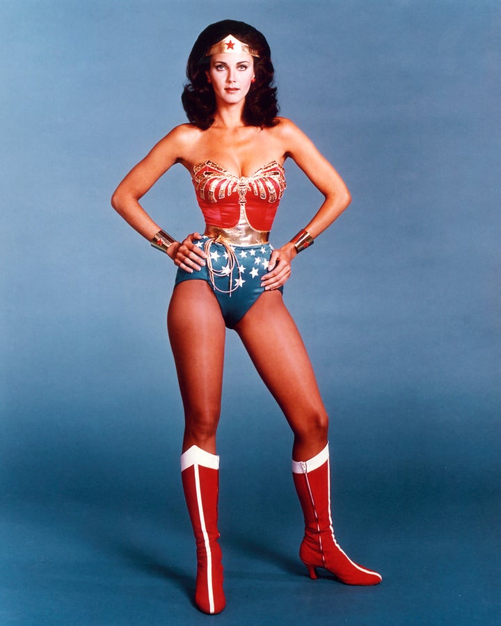 Original Wonder Woman Lynda Carter looks out of this world as she