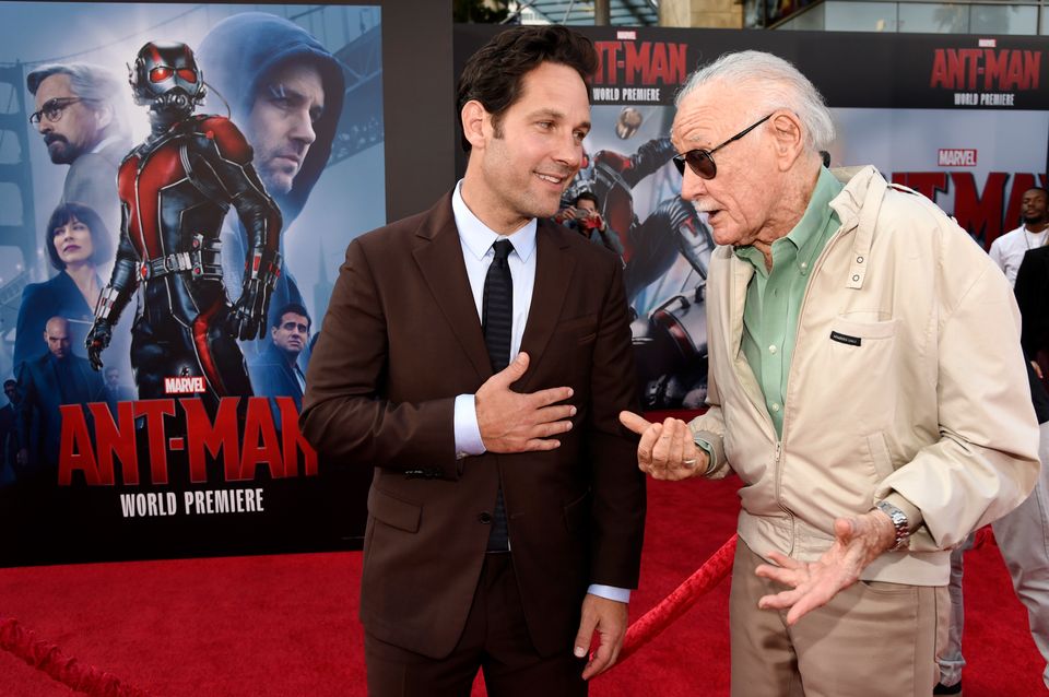 Ant-Man' LA Premiere Is Super-Sized With Paul Rudd, Stan Lee