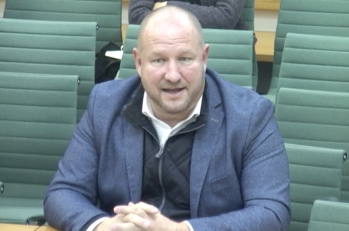 Lars Karlsson has given evidence to the Northern Ireland Affairs Committee in Parliament