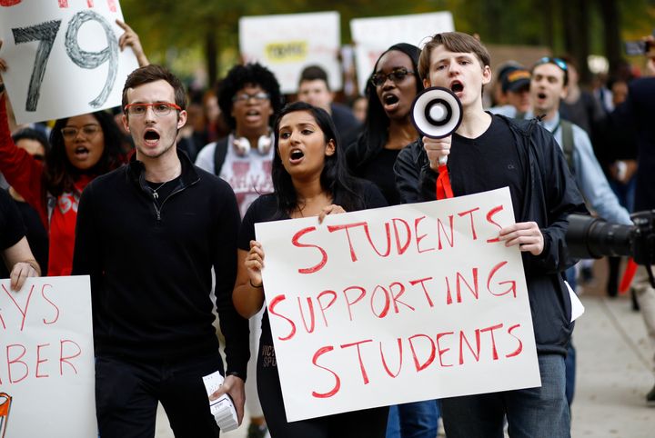 Students at the University of Maryland quickly protested Durkin’s reinstatement.