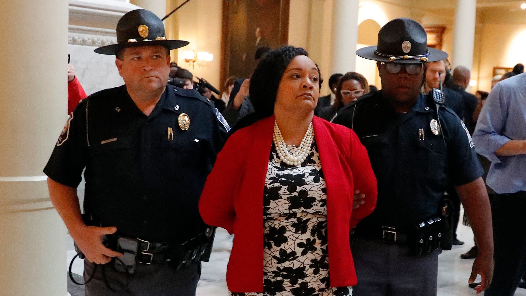 Georgia Lawmaker Arrested Amid Protest To Count Every Vote In Governor ...