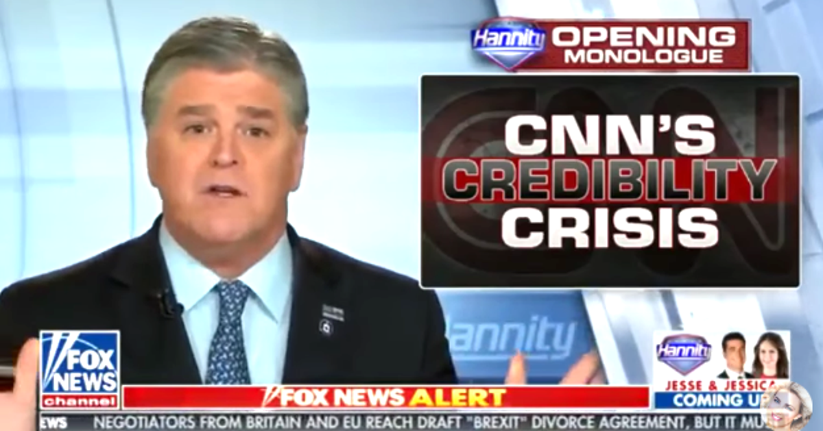 Sean Hannity Rants Against 'Far-Left, Grandstanding' Jim Acosta