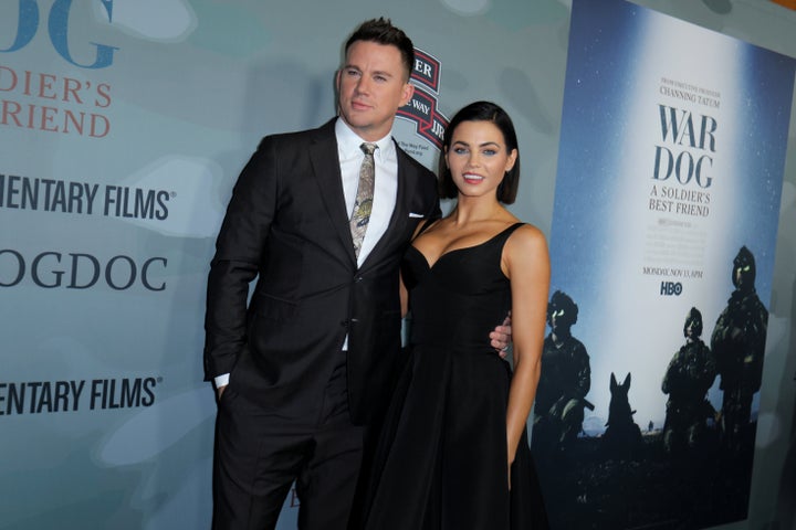 Channing Tatum and Jenna Dewan in what turned out to be their last public appearance together as a couple last November at a film premiere in Los Angeles.