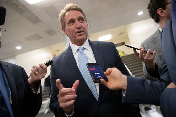 Sen. Jeff Flake (R-Ariz.) announced that he will not vote to confirm any more of President Donald Trump’s judicial nominees until a bill to protect special counsel Robert Mueller receives a vote in the Senate.