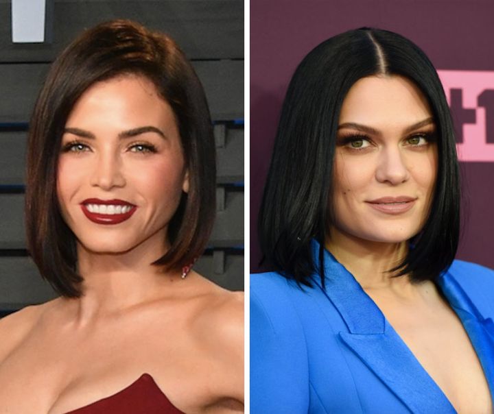 Jenna Dewan (left) and singer Jessie J (right). Do you think the two look similar?