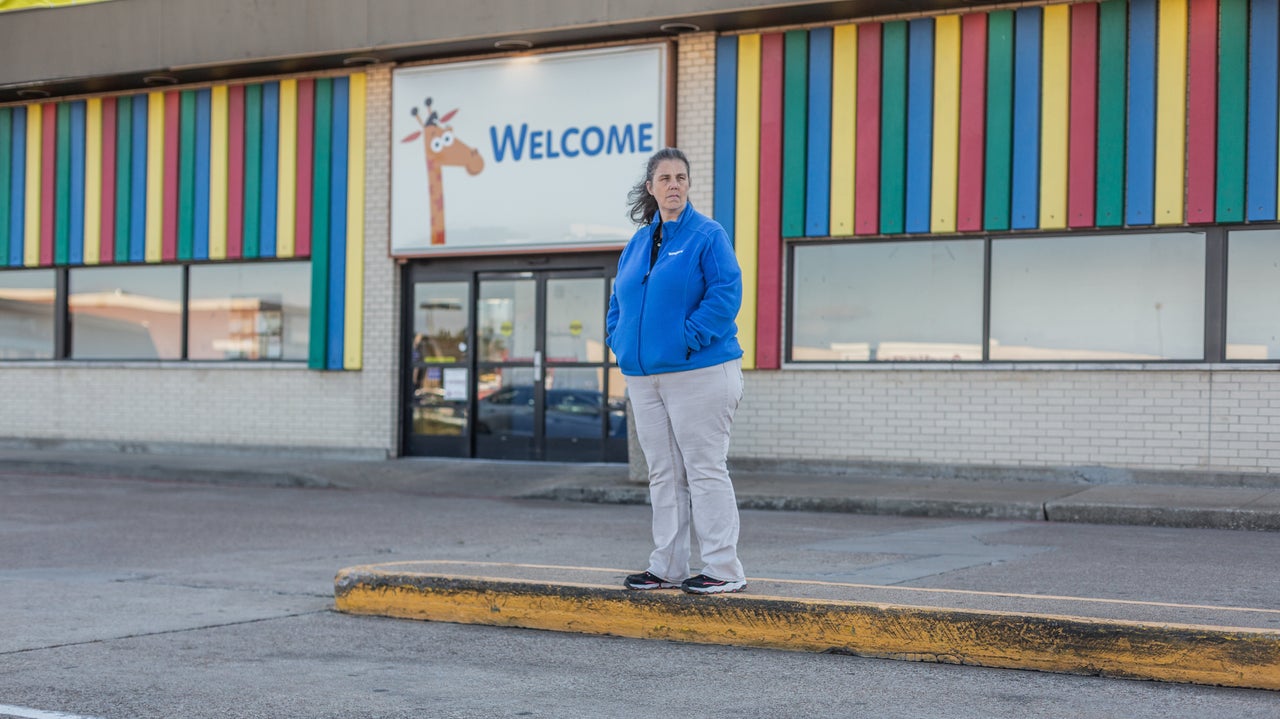 Maryjane Williams, shown Nov. 13 at the Waco, Texas, Toys R Us store where she used to be a manager. Williams worked for the company for 20 years.