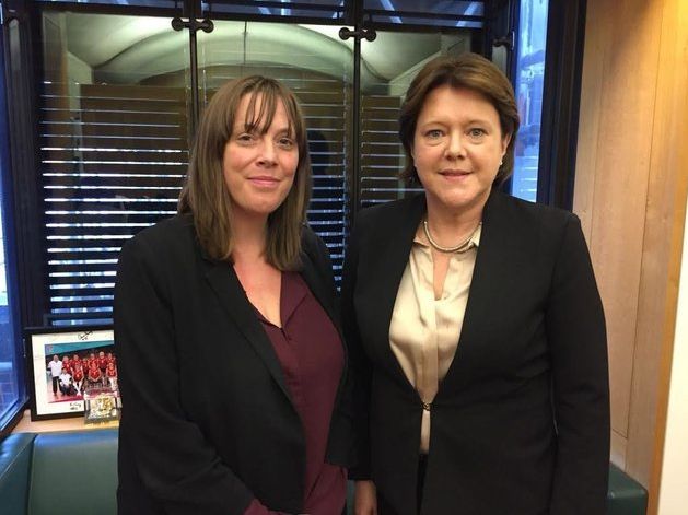 MPs Jess Phillips and Maria Miller 