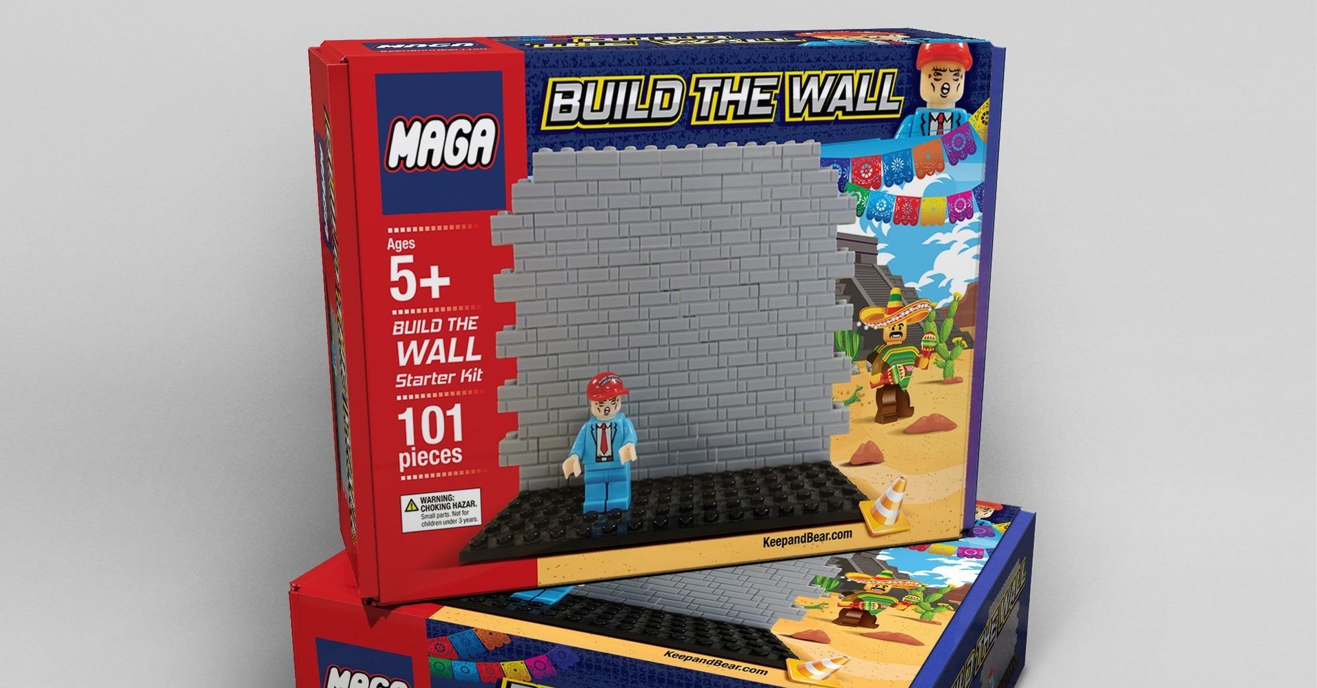 Pro-Trump Company Is Selling A â€˜Build the Wallâ€™ Knock-Off Lego Set For