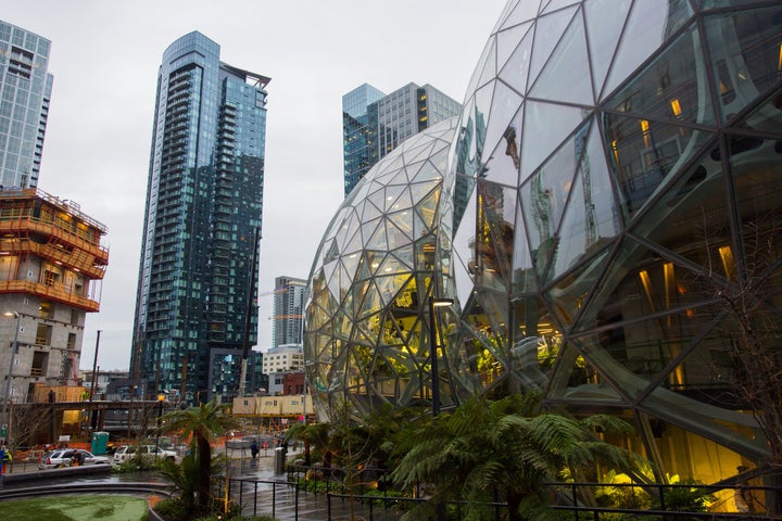 Amazon's Seattle campus.