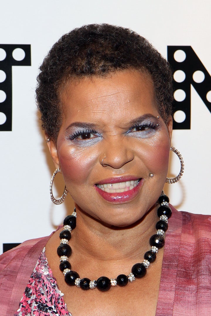 Playwright Ntozake Shange attends the Woodie King, Jr. New Federal Theatre 40th Anniversary Gala at the Edison Ballroom on Ma
