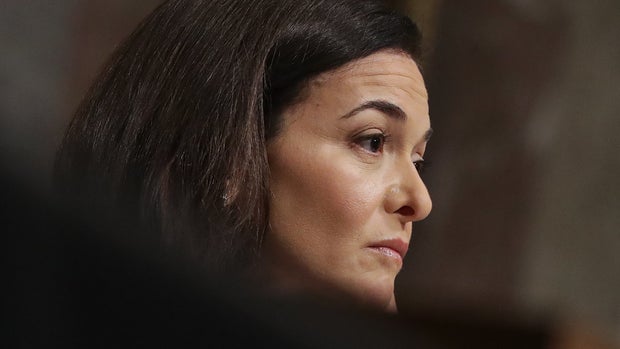 WASHINGTON, DC - SEPTEMBER 5: Facebook chief operating officer Sheryl Sandberg looks on during a Senate Intelligence Committee hearing concerning foreign influence operations' use of social media platforms, on Capitol Hill, September 5, 2018 in Washington, DC. Twitter CEO Jack Dorsey and Facebook chief operating officer Sheryl Sandberg faced questions about how foreign operatives use their platforms in attempts to influence and manipulate public opinion. (Photo by Drew Angerer/Getty Images)