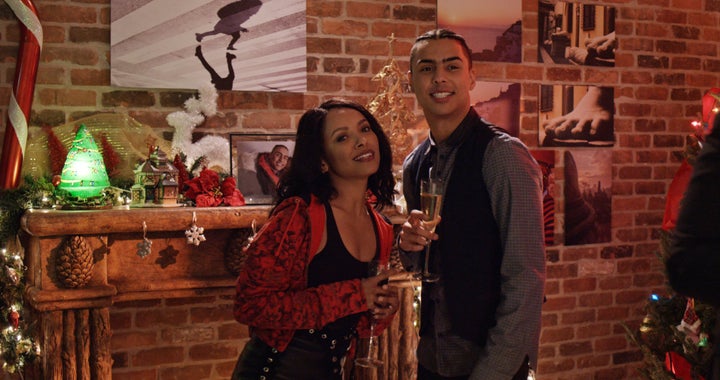 Kat Graham and Quincy Brown star in Netflix's "The Holiday Calendar."