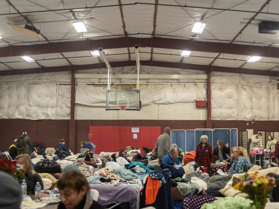 East Avenue Church shelter in Chico, California.