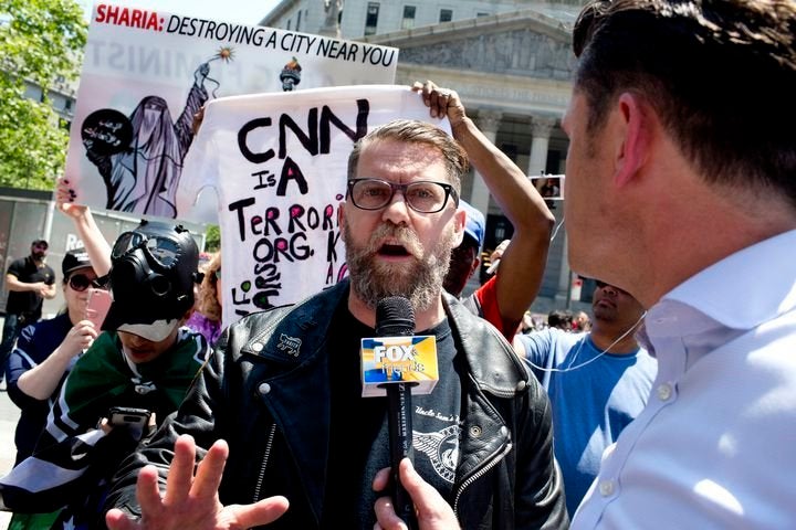 Gavin McInnes, founder of the neo-fascist gang the Proud Boys.