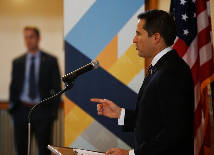Activists supporting Nancy Pelosi's bid for speaker of the House are causing problems back home for Democratic Rep. Seth Moulton of Massachusetts.