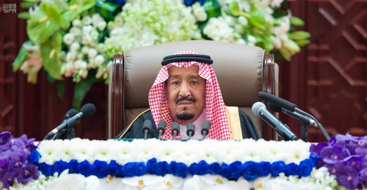 In the midst of an international outcry after the killing of journalist Jamal Khashoggi, Saudi King Salman expressed his support for his son,