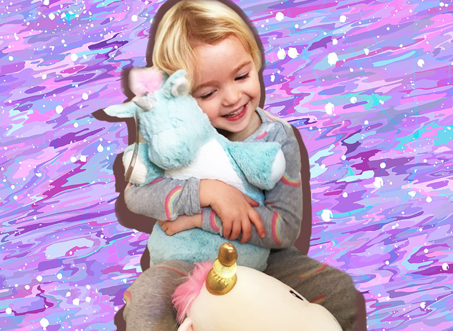 unicorn christmas gift bolsa