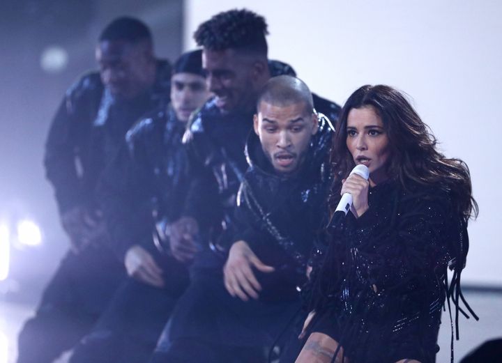Cheryl accused the tabloid press of “unbalanced negativity” and “relentless abuse” after her 'X Factor' performance