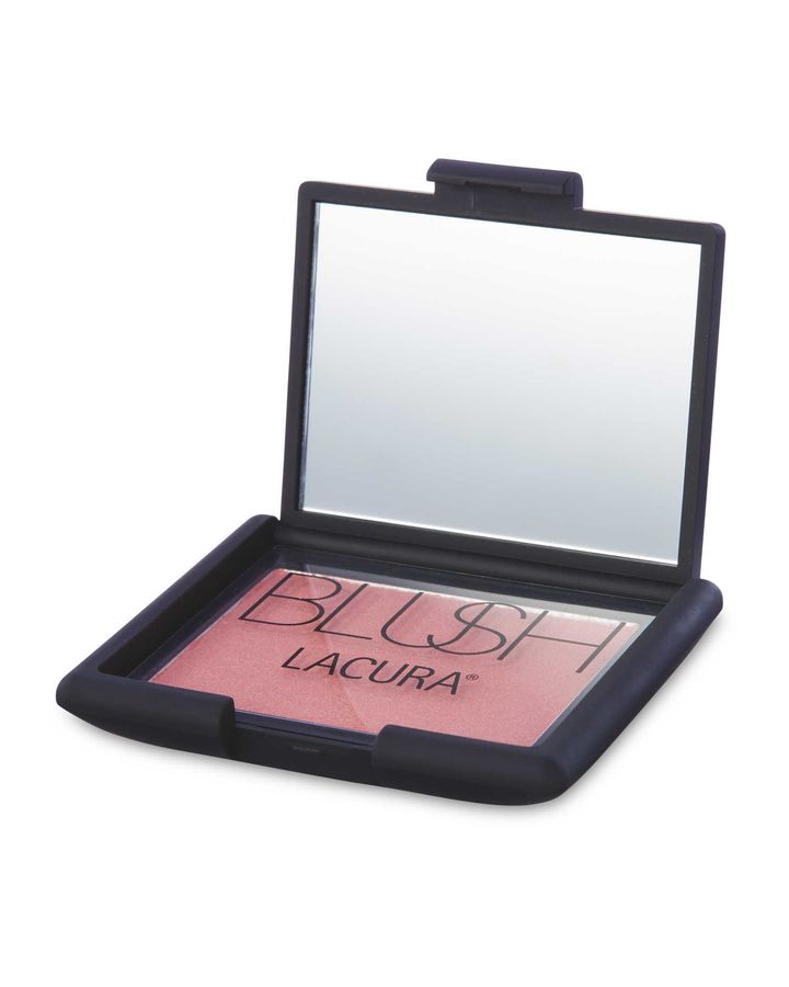 The Lacura Climax Blush, £5.99, promises flushed cheeks with a touch of shimmer.