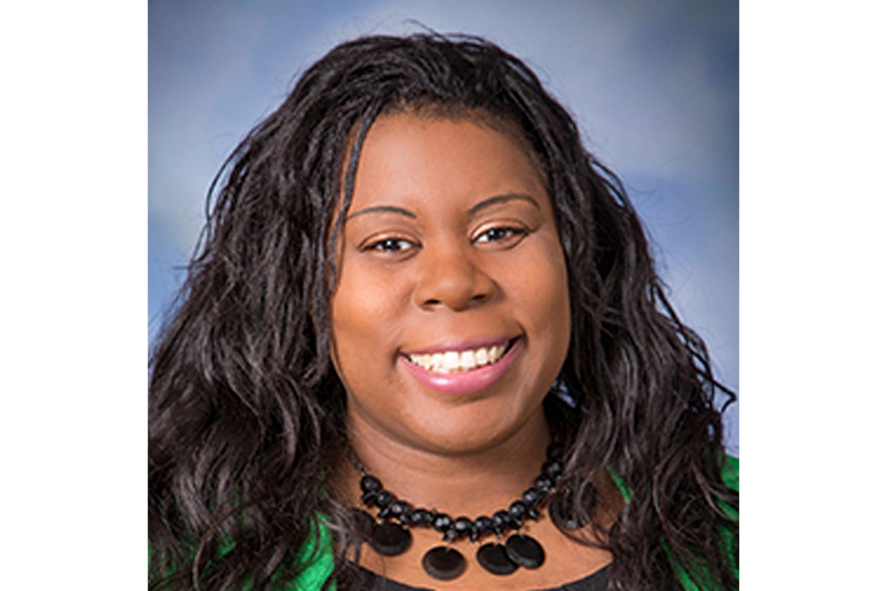 Tamara O'Neal in September 2017. Although her killing was the consequence of domestic violence, many news outlets at first minimized her in their reports about a mass shooting.