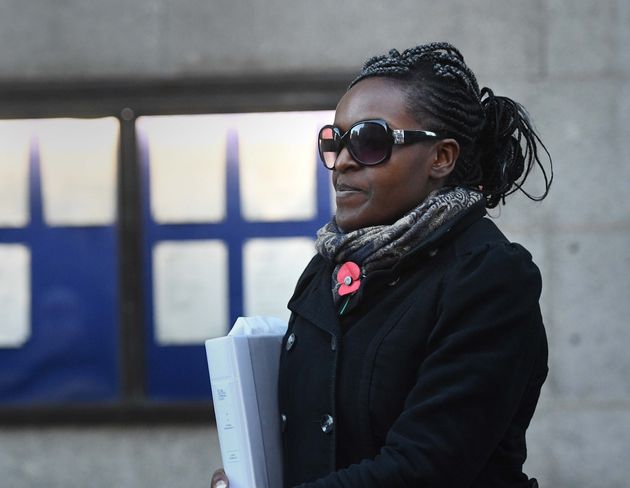 Fiona Onasanya outside the Old Bailey last week 