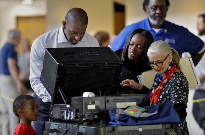 Andrew Gillum narrowly lost his race for the Florida governorship, but the state's referendum re-establishing voting rights f