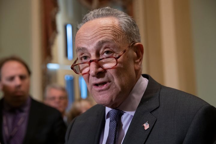The National Association of Business PACs identified Senate Minority Leader Chuck Schumer (D-N.Y.) as a potential "champion."