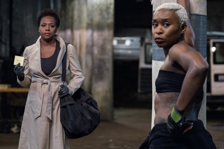 Viola Davis and Cynthia Erivo in "Widows."