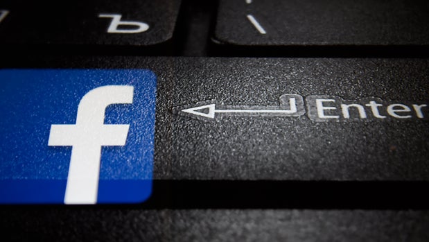 KRAKOW, POLAND - 2018/11/18: (EDITORS NOTE: This image has been altered: [Double exposure].)
Facebook logo and a laptop keyboard. (Photo by Omar Marques/SOPA Images/LightRocket via Getty Images)