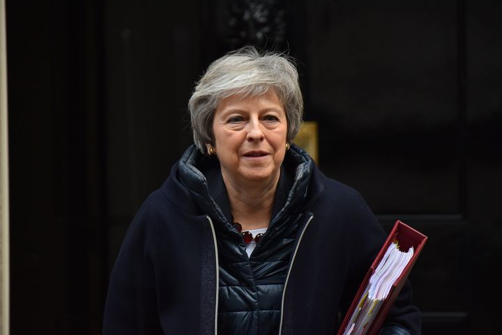 Theresa May was in Brussels on Wednesday meeting the European Commission president