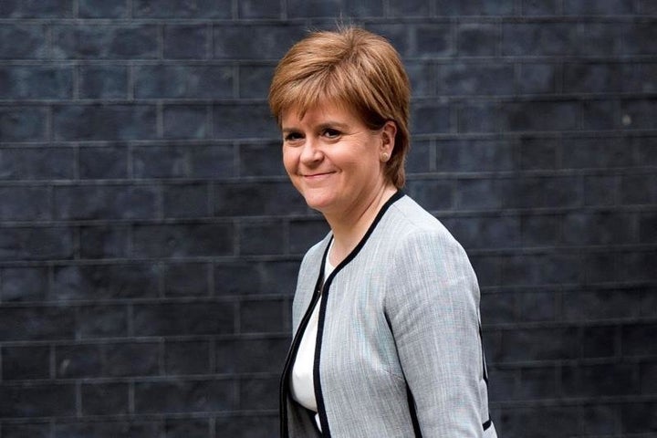 Scottish First Minister Nicola Sturgeon