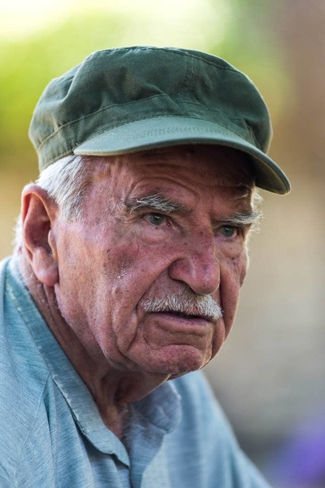 Ο Κώστας Σταυρούλας, πετράς από παιδί, 92 χρονών σήμερα.