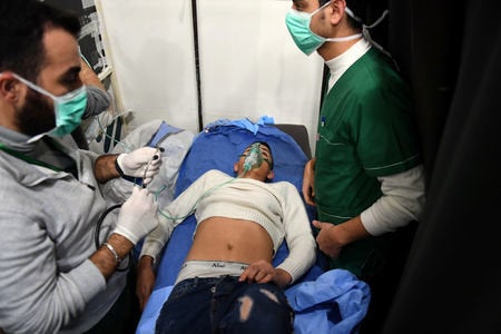 Russian Federation blames Syrian Islamist extremists for chlorine gas attack