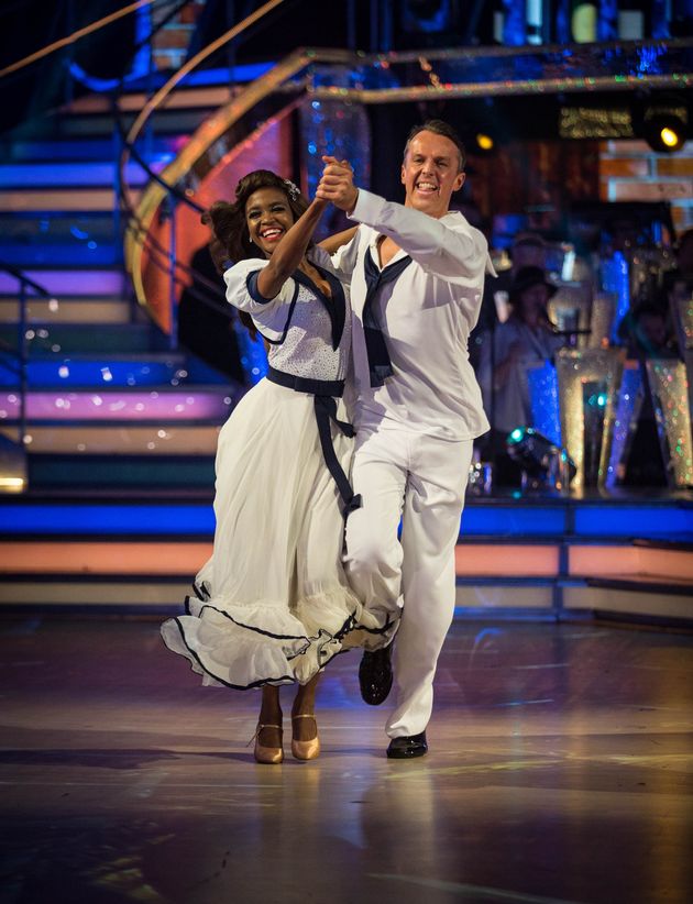 Graeme Swann and Oti Mabuse