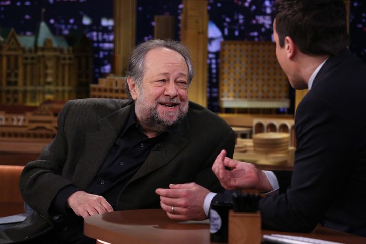 Legendary magician Ricky Jay chats with late-night host Jimmy Fallon on March 31, 2014.