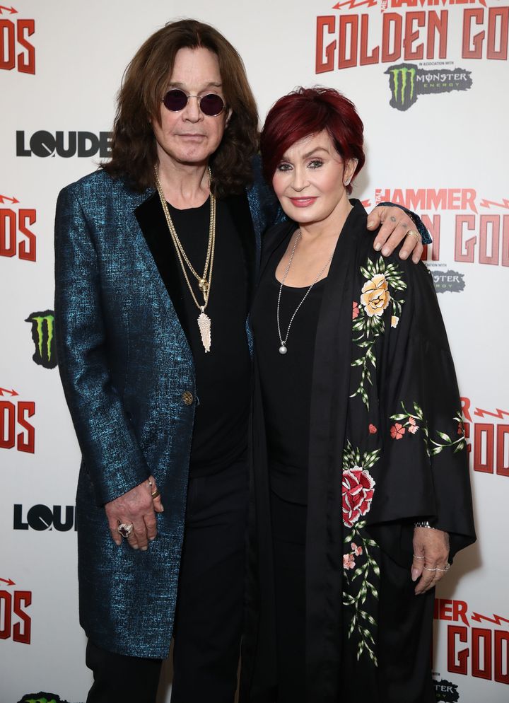 Ozzy and Sharon pictured earlier this year